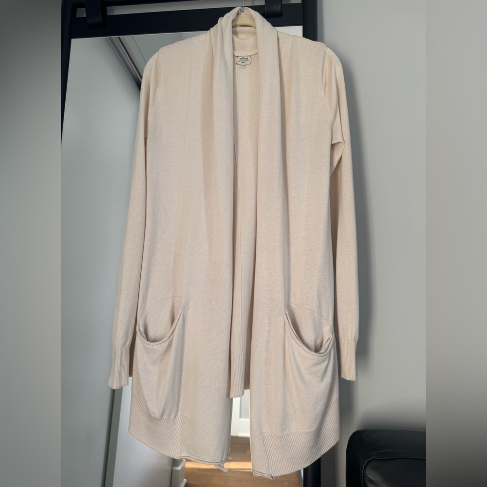 Wilfred Soft Cream Open Cardigan Flaubert